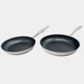 Nonstick Clad Fry Pan 2-Piece Set - Induction | Made in Switzerland