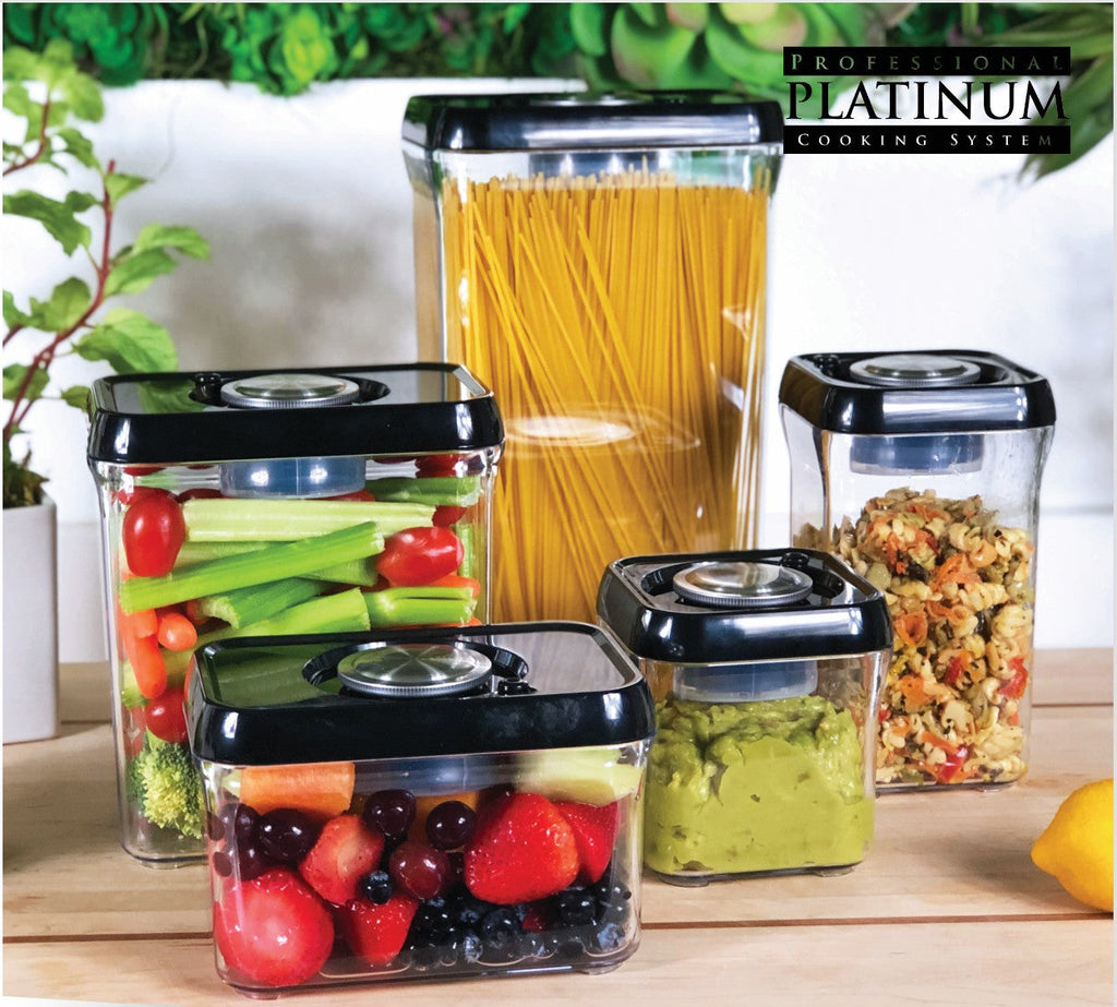 Airtight Vacuum Food Storage Containers — Lifetime Guarantee | BPA Free
