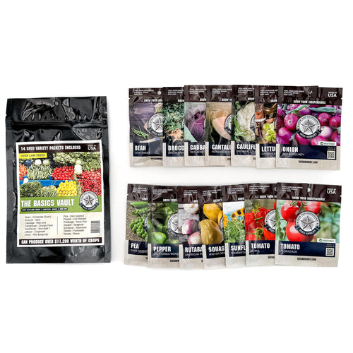 Basics Seed Vault - 14 Varieties