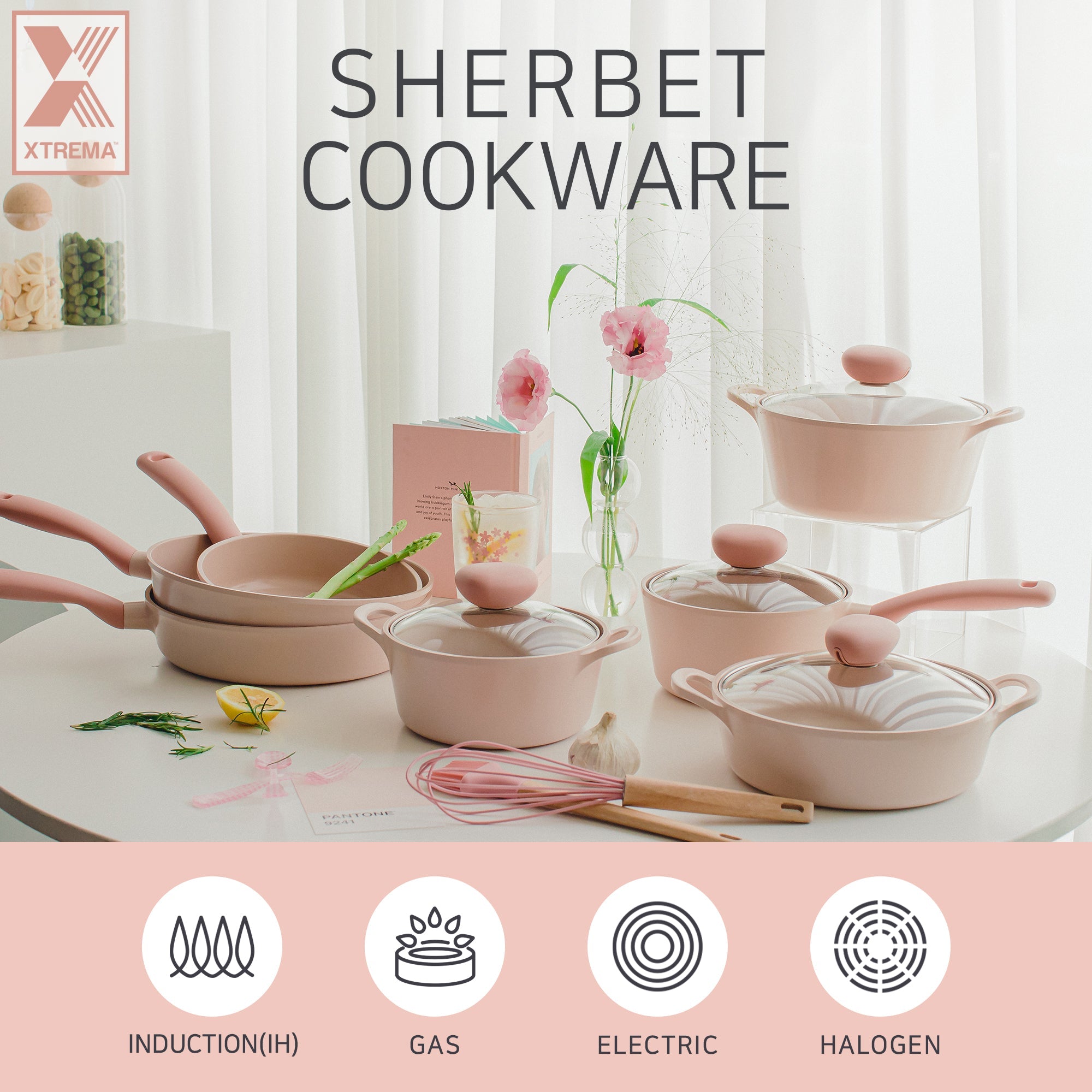 Retro Sherbet 8" Fry Pan
