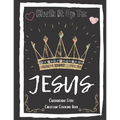 Chalk It Up To Jesus Chalk Board Style Coloring Book