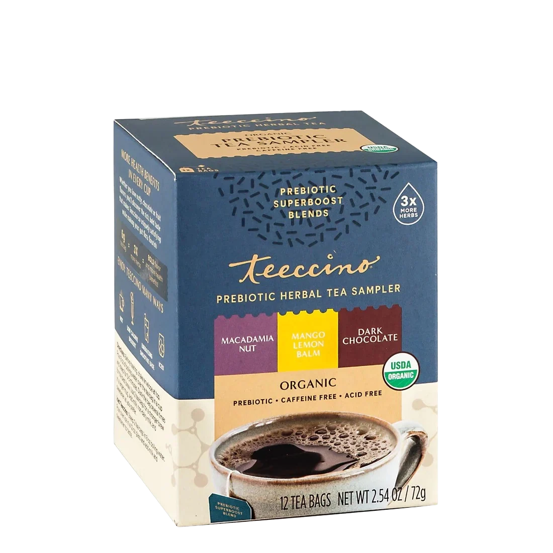 Prebiotic SuperBoost Herbal Tea Sampler Box