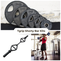 TGrip Shorty Bar Training Kits - Multi Grip - Functional Training - Football - Swiss - Neutral