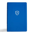 CSB Defend Your Faith Bible, Blue Leathertouch: The Apologetics Bible for Kids