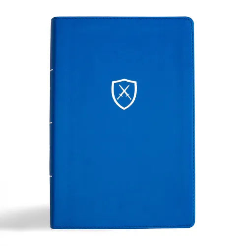CSB Defend Your Faith Bible, Blue Leathertouch: The Apologetics Bible for Kids