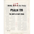 Psalm 119 The ABC's of God's Word