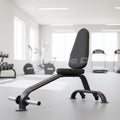 Utility Bench - Muscle D Fitness - Upright Seated Utility Bench with Foot Holds