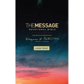 The Message Devotional Bible, Large Print (Softcover): Featuring Notes and Reflections from Eugene H. Peterson