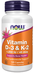 Vitamin D-3 & K-2 Capsules