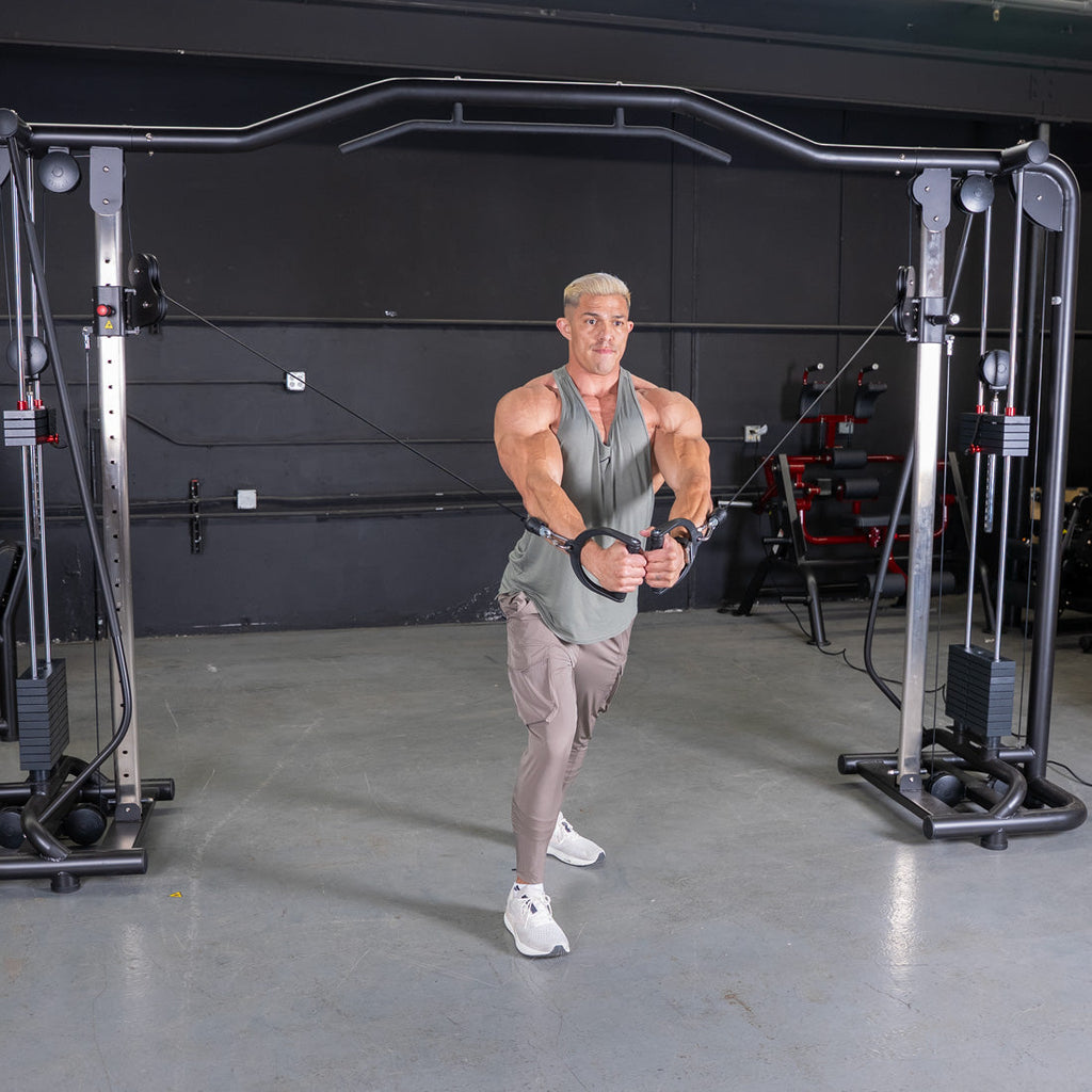 Vogue Cable Crossover by Muscle D Fitness | Commercial Functional Trainer