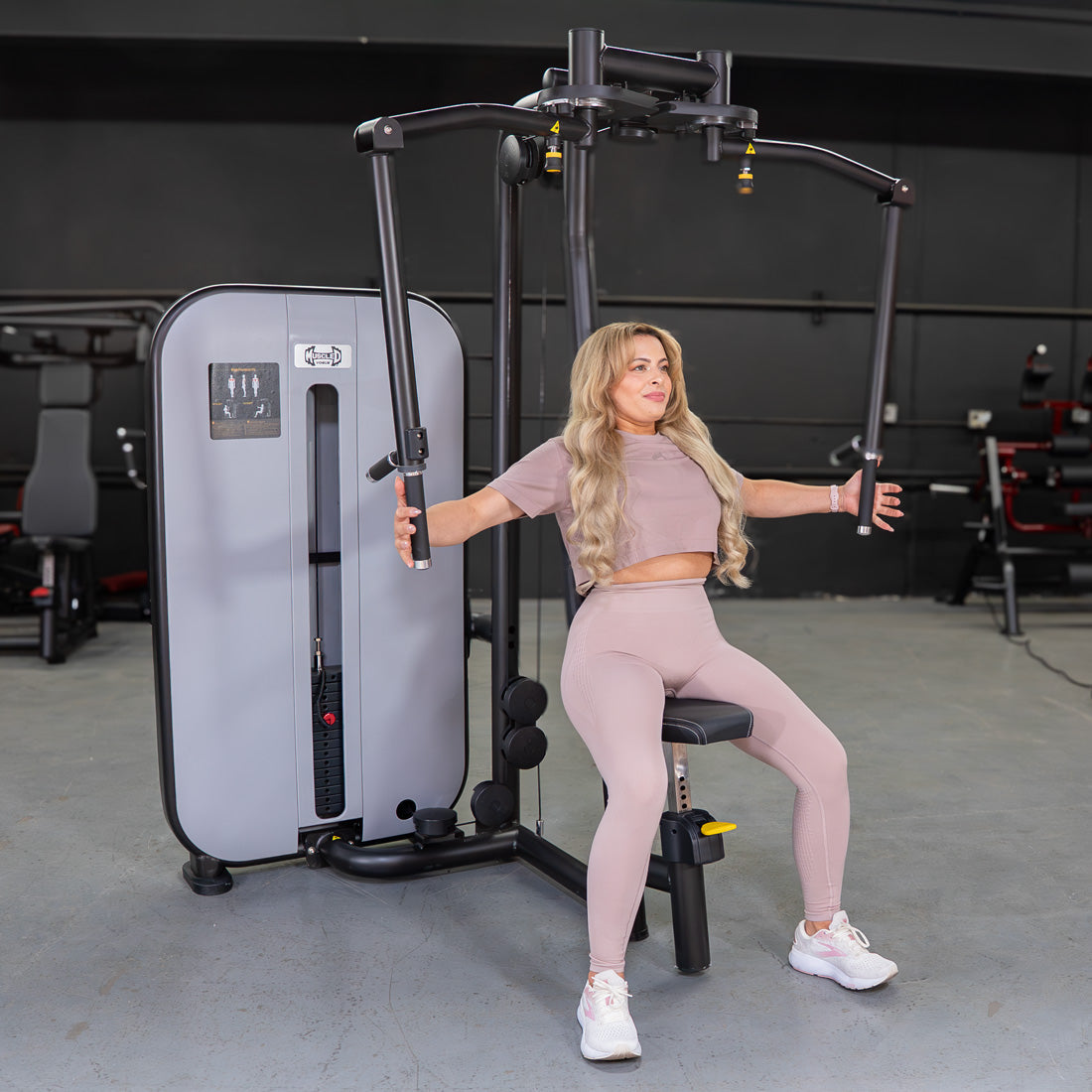 Vogue Pec Deck Rear Delt Machine | Muscle D Fitness Commercial Gym