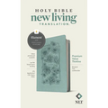 NLT Premium Value Thinline Bible, Filament Enabled (Leatherlike, Bouquet Teal)