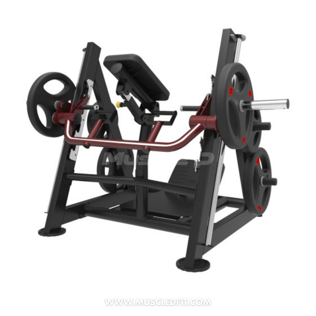 Power Leverage V2 Chest Supported Linear Bearing Row Machine | Muscle D Fitness