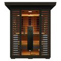 Peak Saunas Kilimanjaro 5-Person Outdoor Full Spectrum Infrared Sauna with XL Medical-Grade Red Light Therapy and Smart WiFi App Control