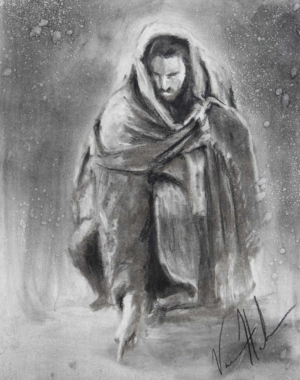 Writing in the Sand (Sketch)