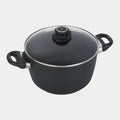 XD Nonstick Stock Pot with Glass Lid - Induction | Made in Switzerland