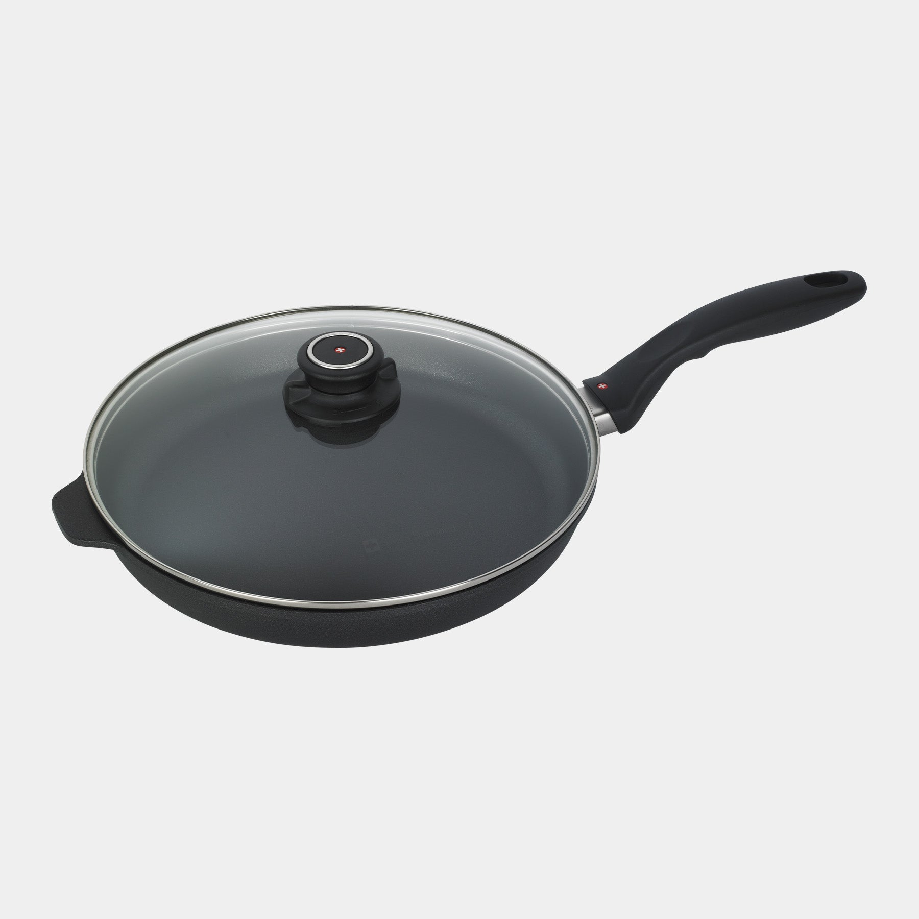 XD Nonstick Fry Pan with Glass Lid | Made in Switzerland