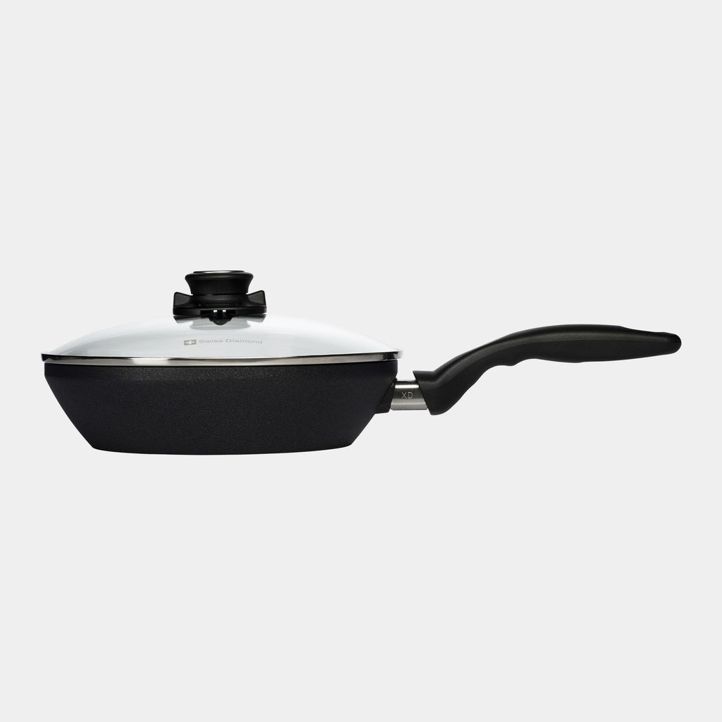 XD Nonstick Stir-Fry Pan with Glass Lid - Induction | Made in Switzerland