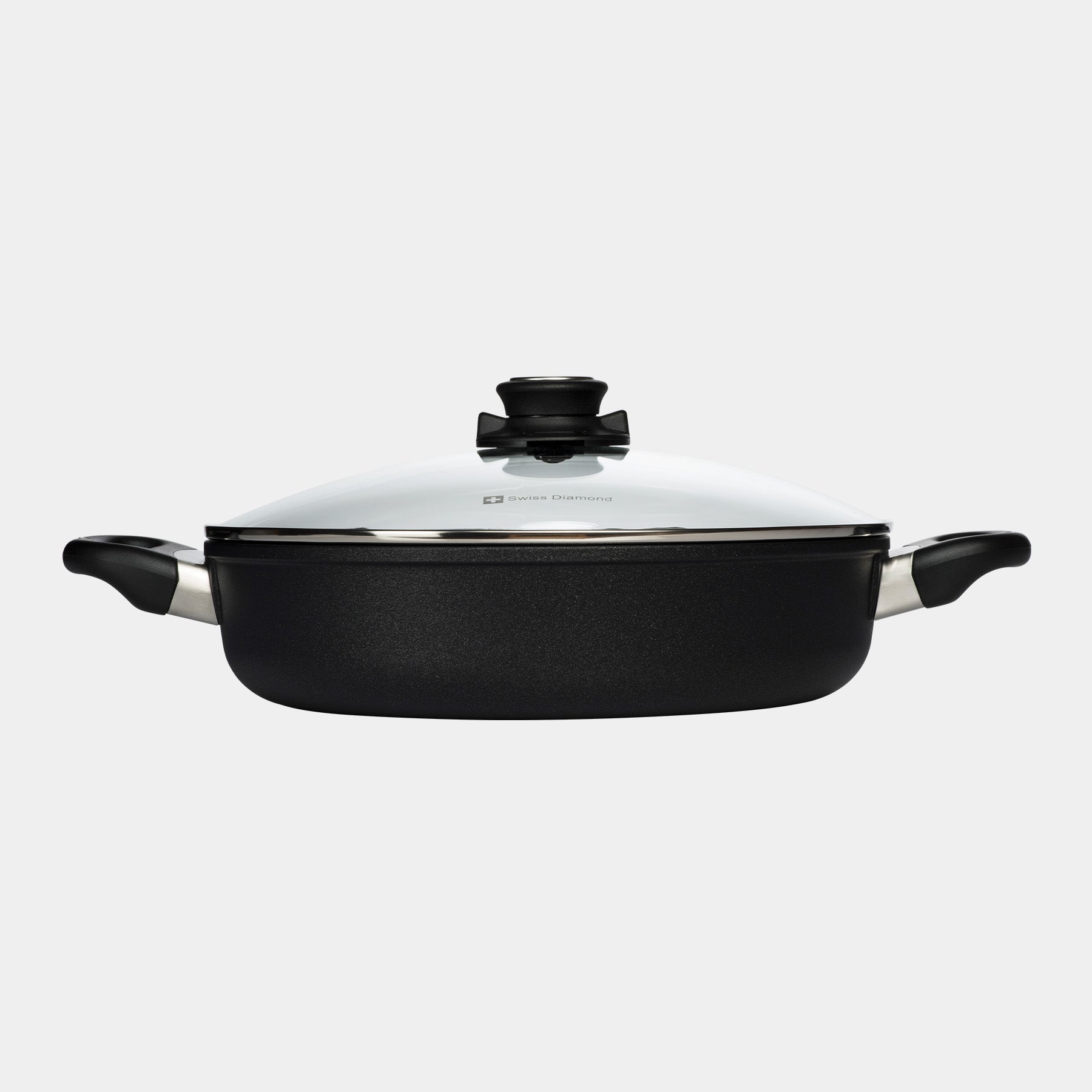 XD Nonstick Sauteuse with Glass Lid | Made in Switzerland