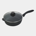 XD Nonstick 3.2 qt Saute Pan with Glass Lid - Induction | Made in Switzerland