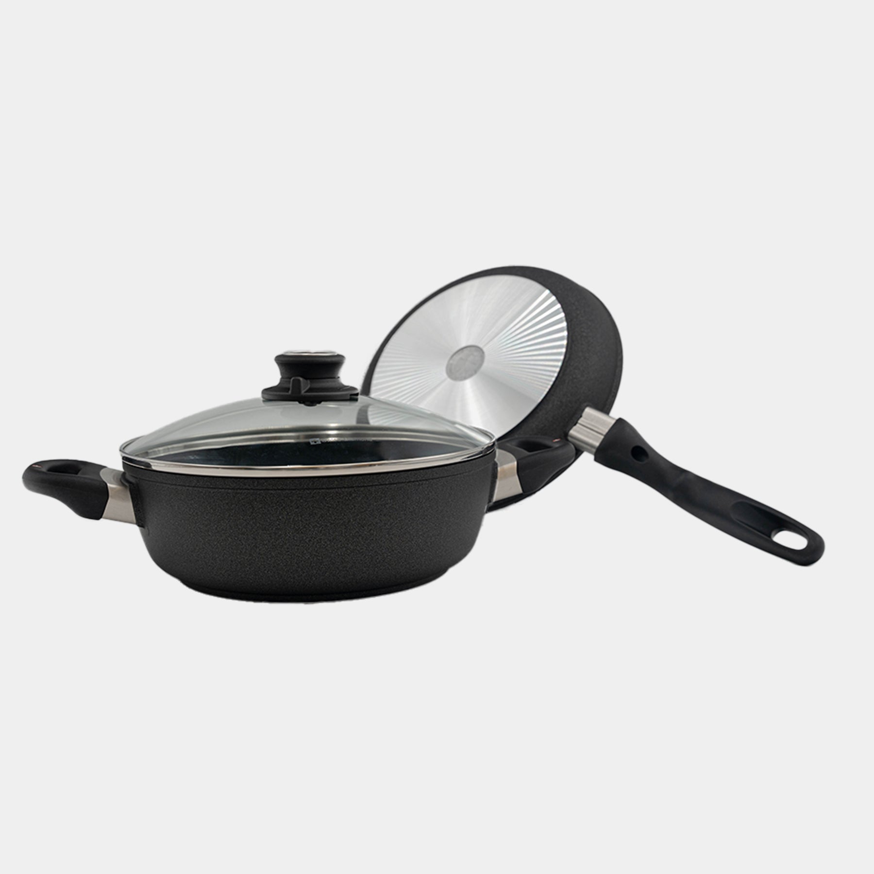 XD Nonstick 3-Piece Set - Fry Pan & Casserole | Made in Switzerland