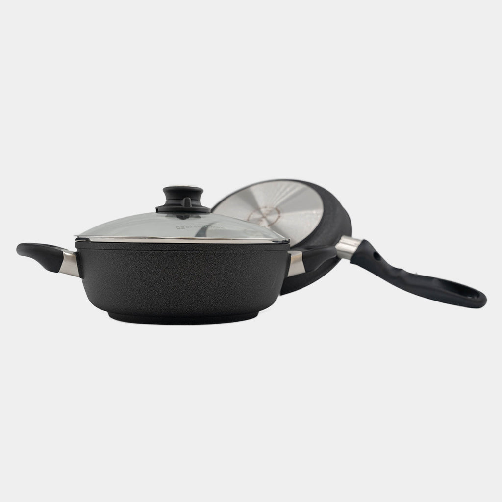 XD Nonstick 3-Piece Set - Fry Pan & Casserole - Induction | Made in Switzerland