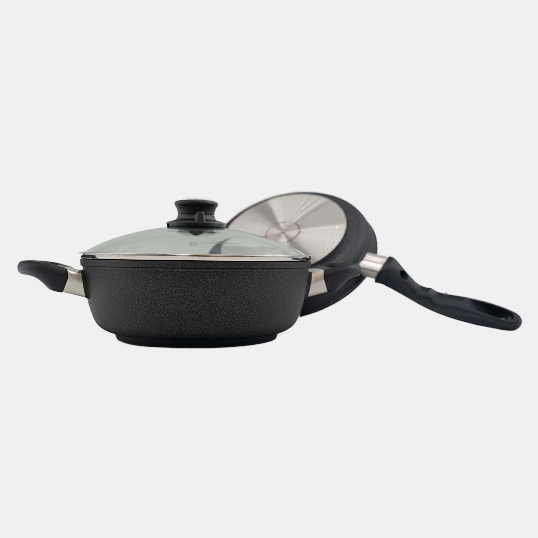 XD Nonstick 3-Piece Set - Fry Pan & Casserole - Induction | Made in Switzerland