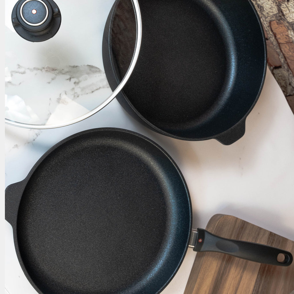 XD Nonstick 3-Piece Set - Fry Pan & Saute Pan | Made in Switzerland