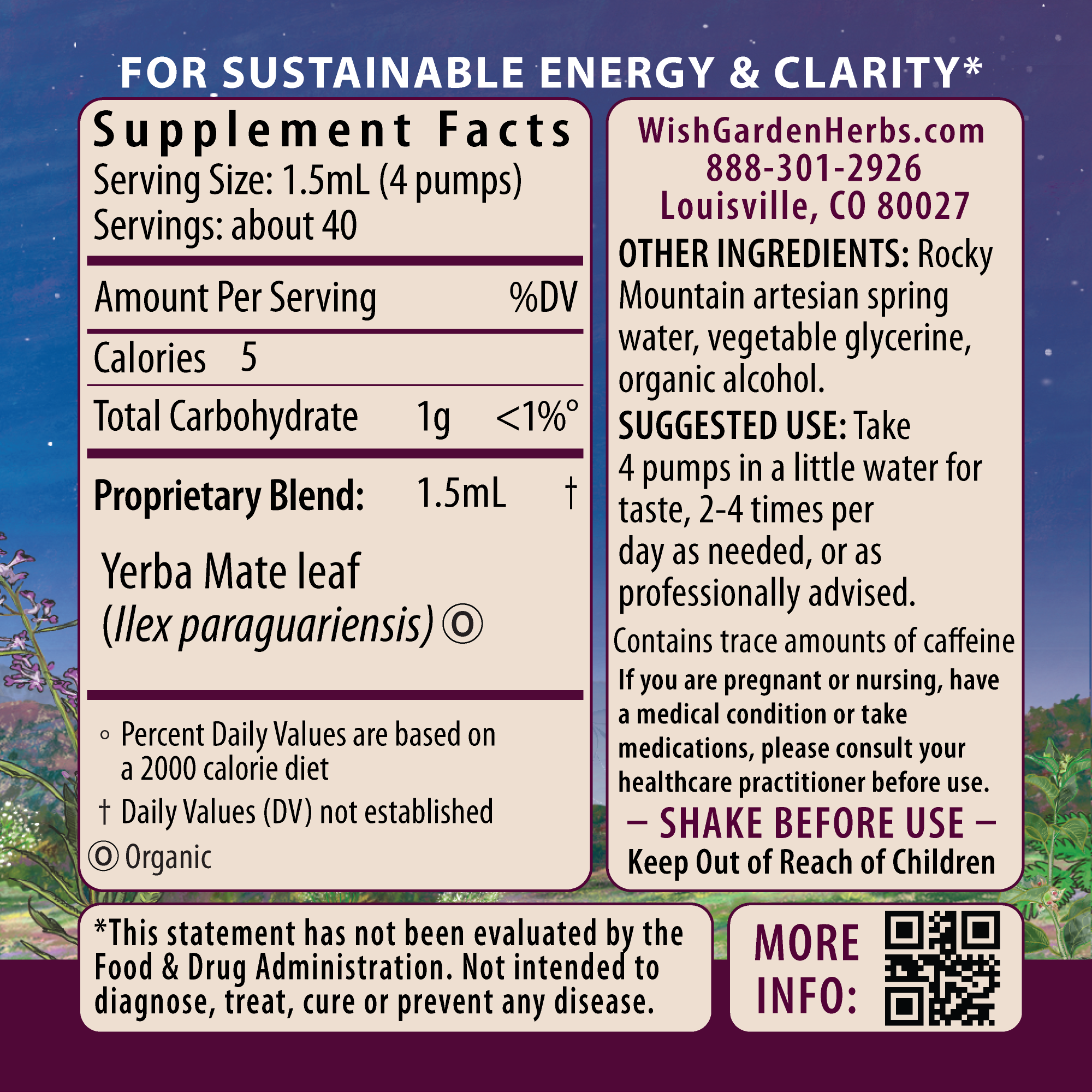 Yerba Mate Tincture
