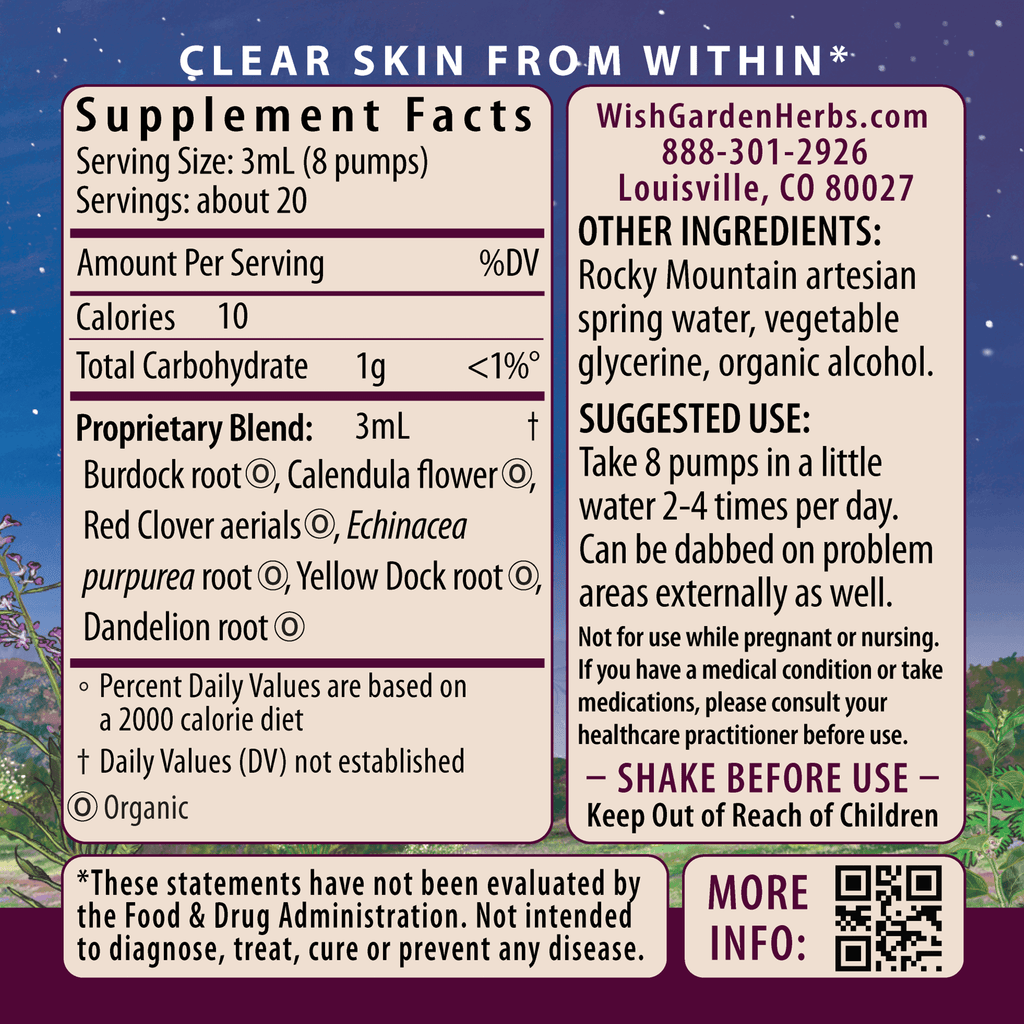 Clear Complexion, Blemish Control