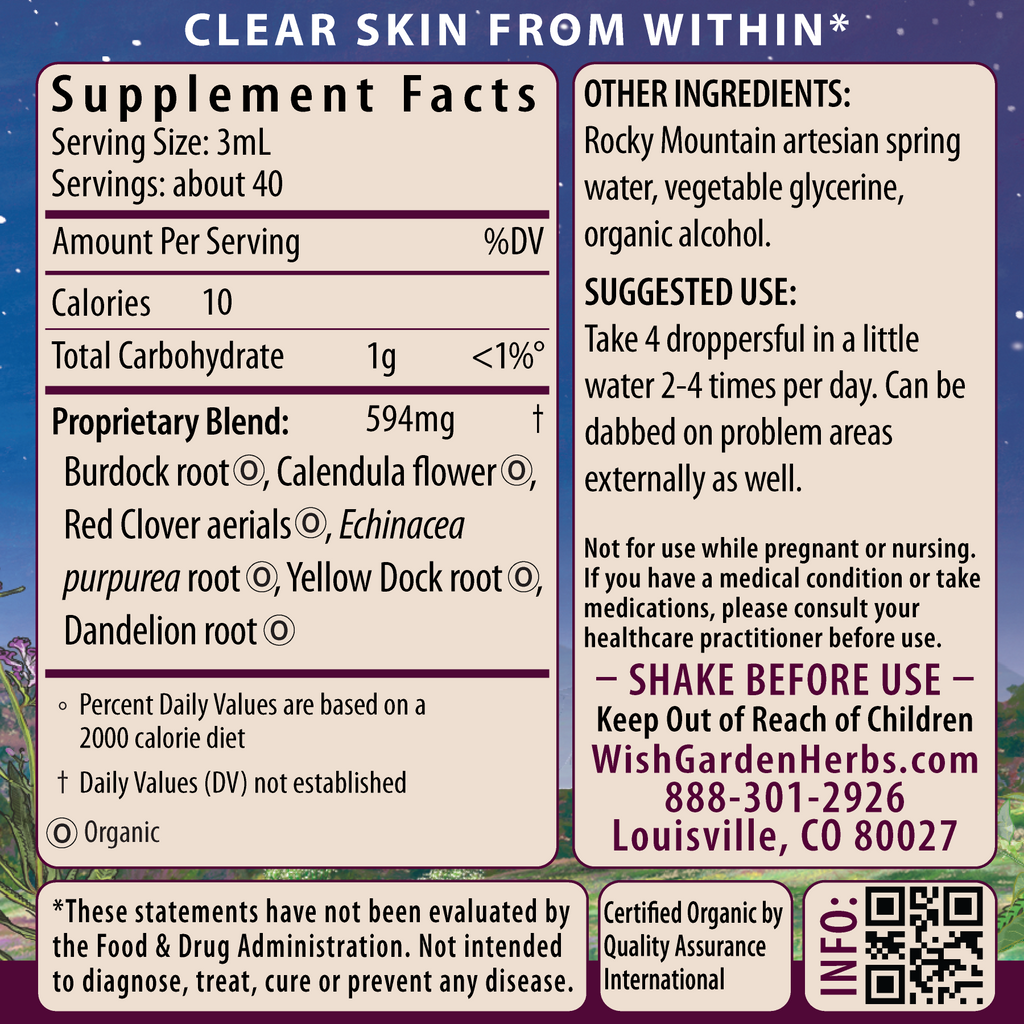 Clear Complexion, Blemish Control