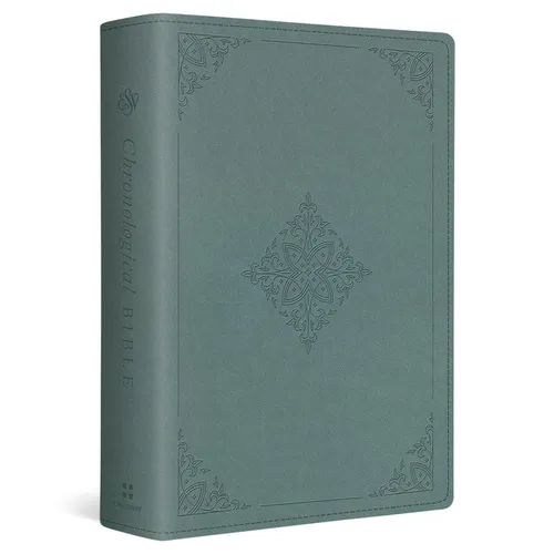 ESV Chronological Bible (Trutone, Paris Sky, Fleur-De-Lis Design)