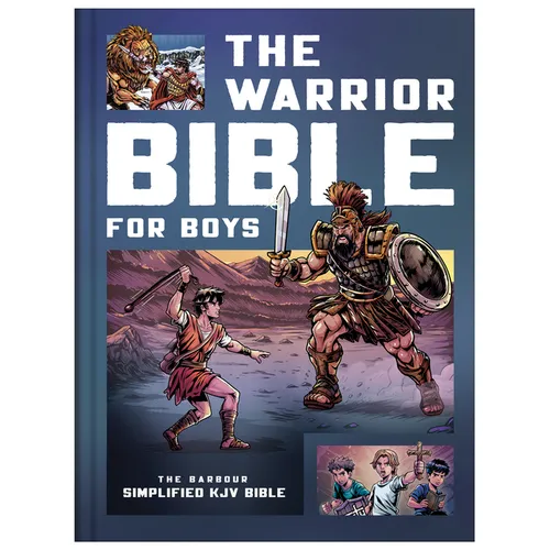 The Warrior Bible for Boys--The Barbour Simplified KJV Bible