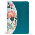 The CSB Study Bible for Women, Teal/Sage Leathertouch, Indexed
