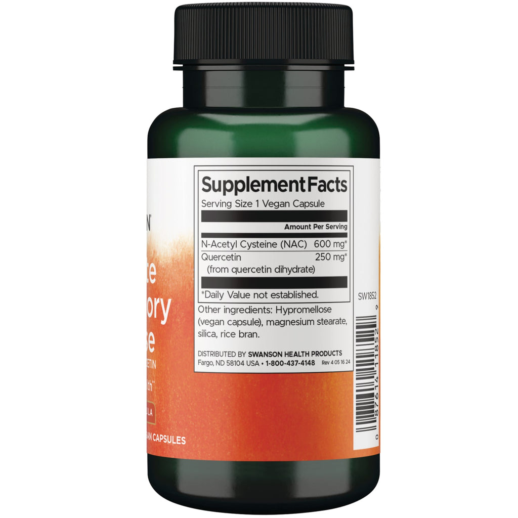 Ultimate Respiratory Defense with NAC and Quercetin