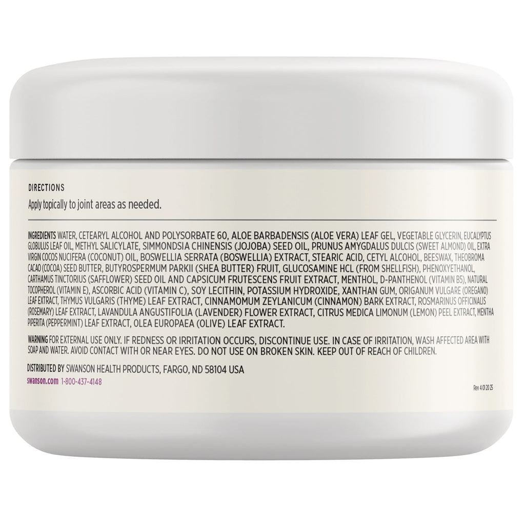 Joint Cream with Glucosamine & Boswellia