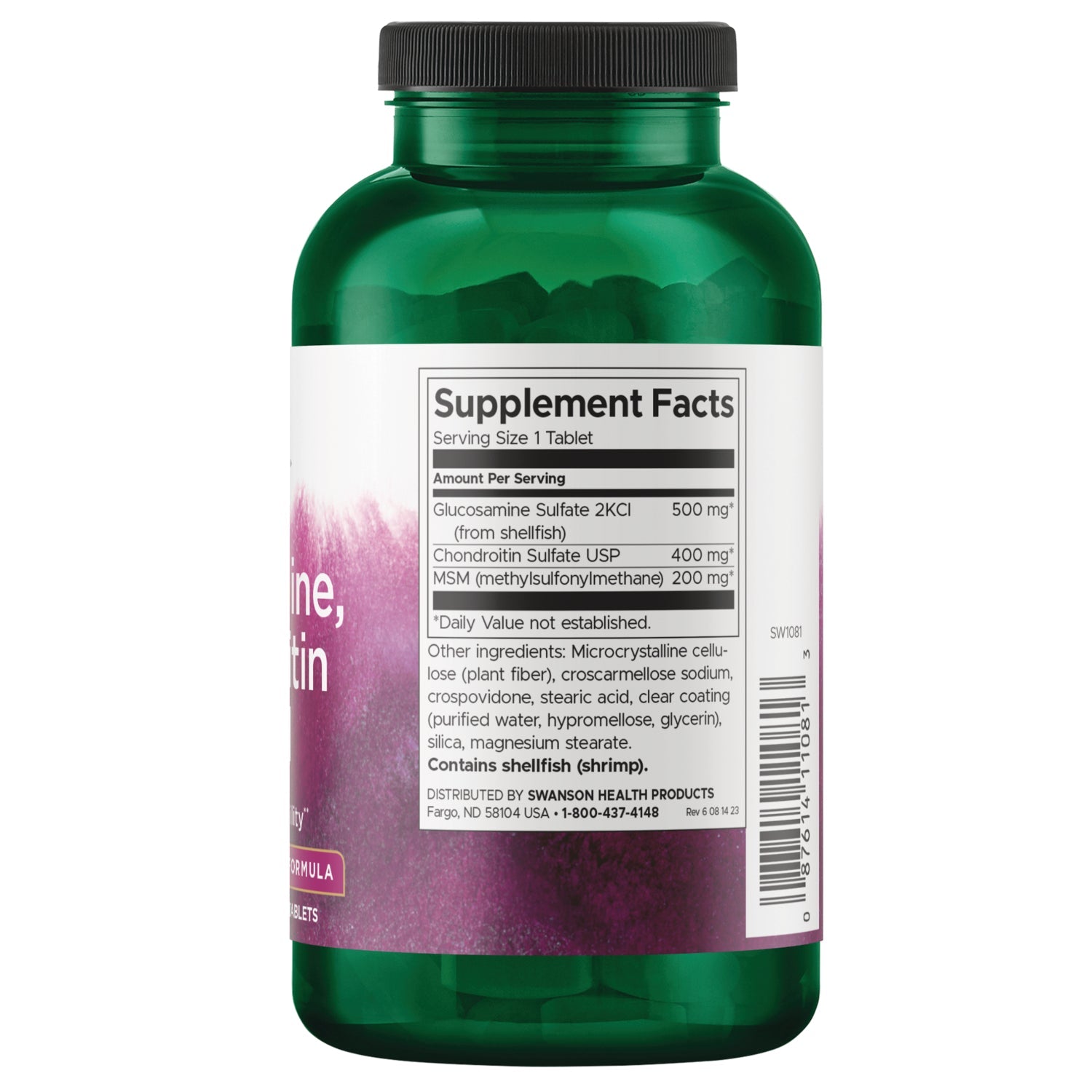 Glucosamine, Chondroitin & MSM - Higher Strength
