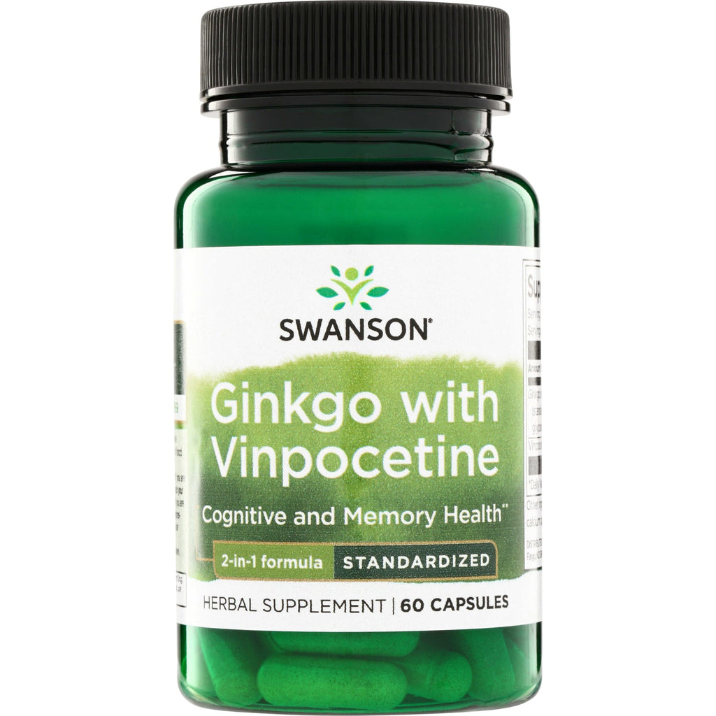 Ginkgo with Vinpocetine - Standardized