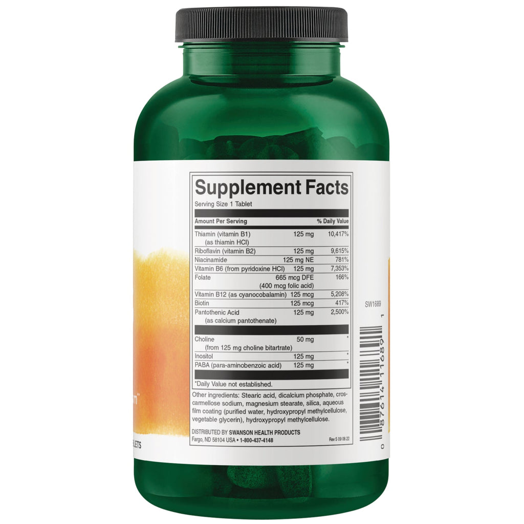 Vitamin B-125 Complex - Higher Potency
