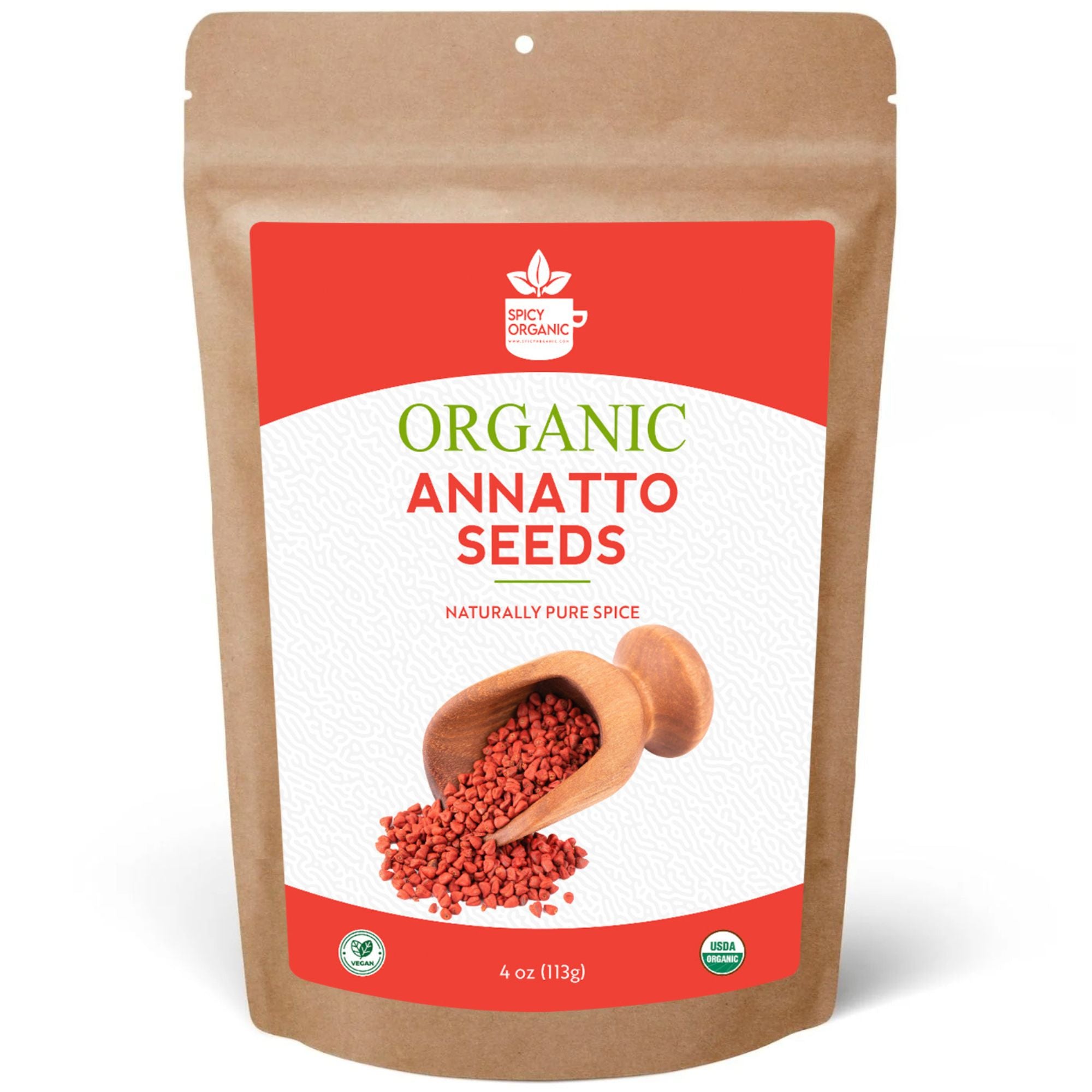 Organic Annatto Seeds — USDA Certified | Achiote Paste, Rice & Recado Rojo