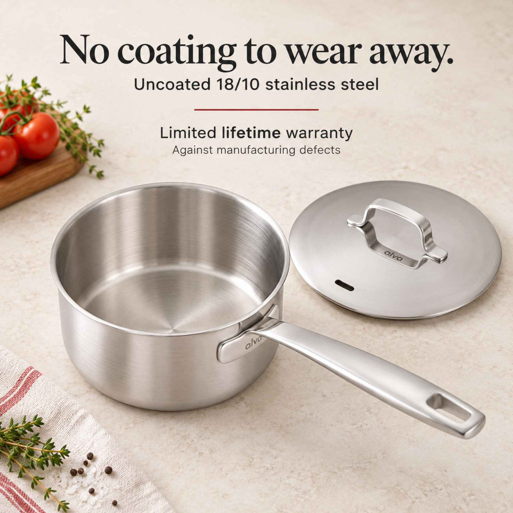 Maestro 5-Ply Stainless Saucepan with Lid