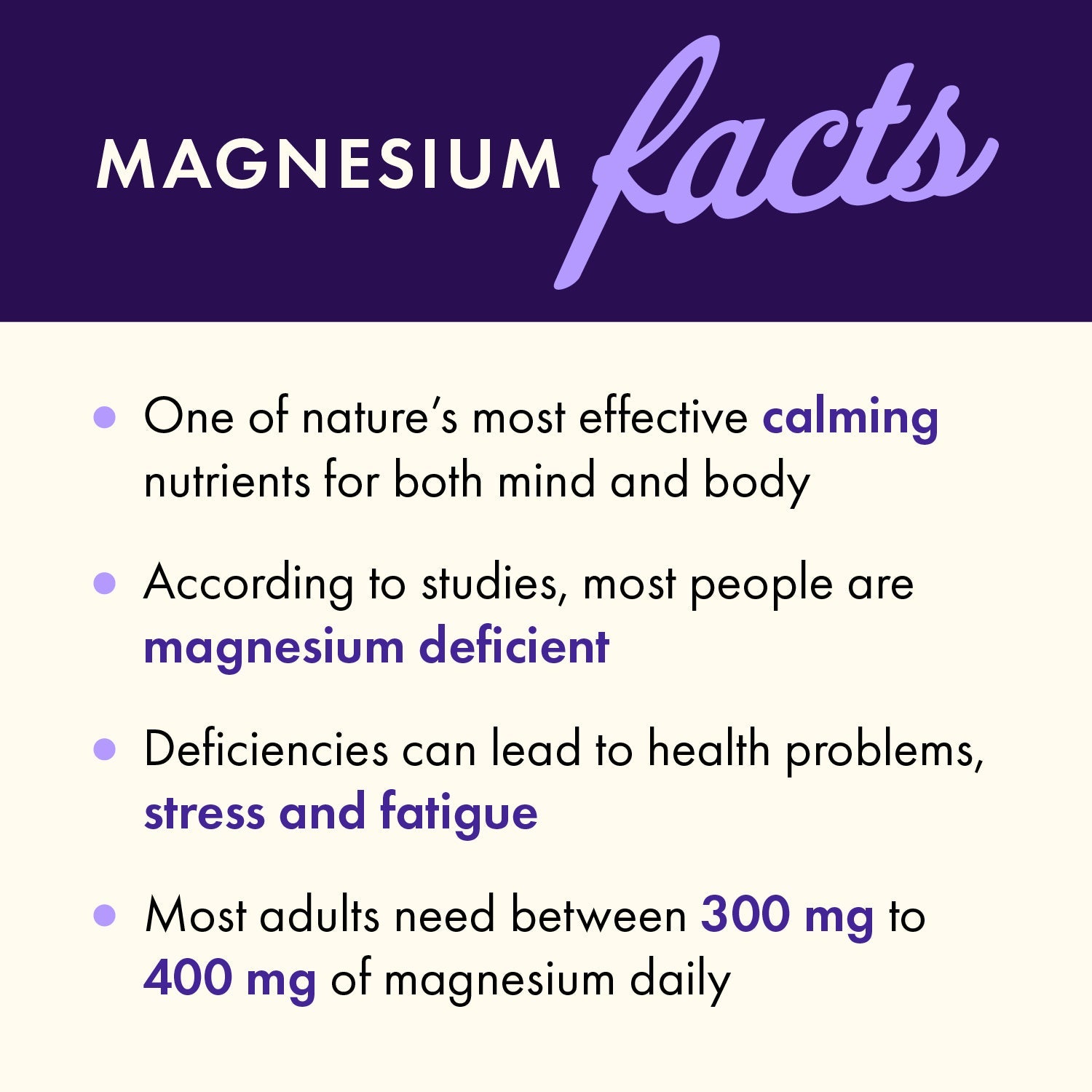 Triple Magnesium Complex