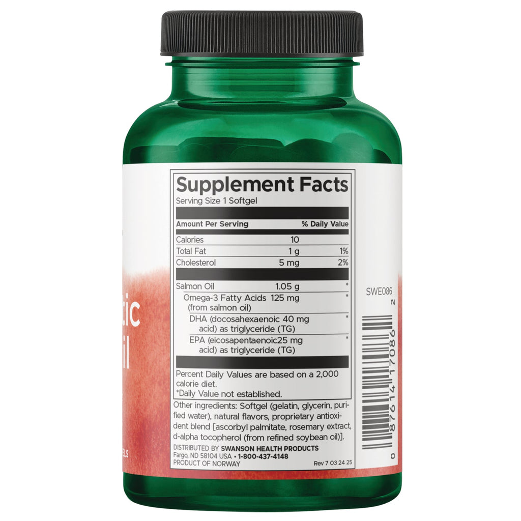 Pure Atlantic Salmon Oil - 2 Pack