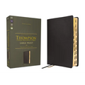 Esv, Thompson Chain-Reference Bible, Large Print, Leathersoft, Black, Red Letter, Thumb Indexed