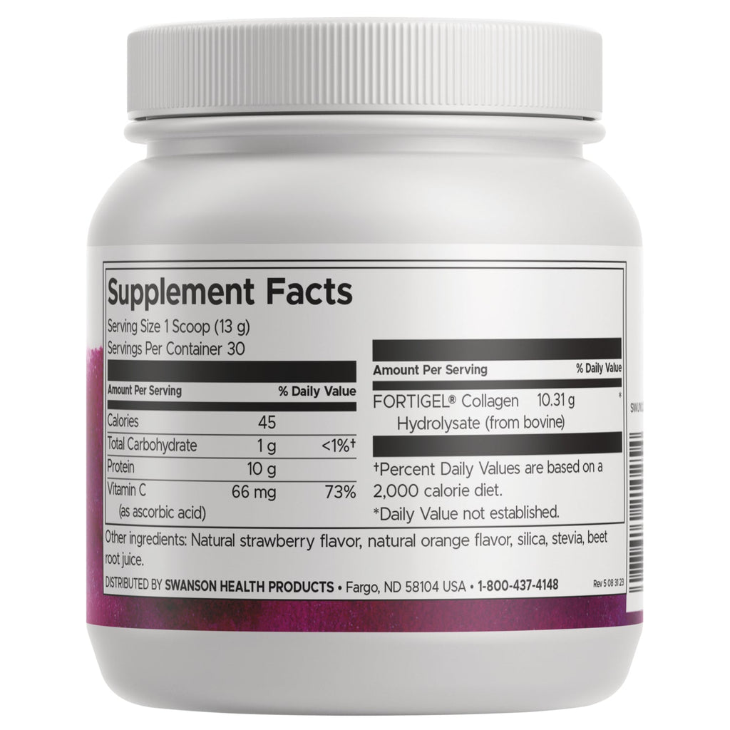 High Potency Collagen with Vitamin C - Citrus Berry Flavor