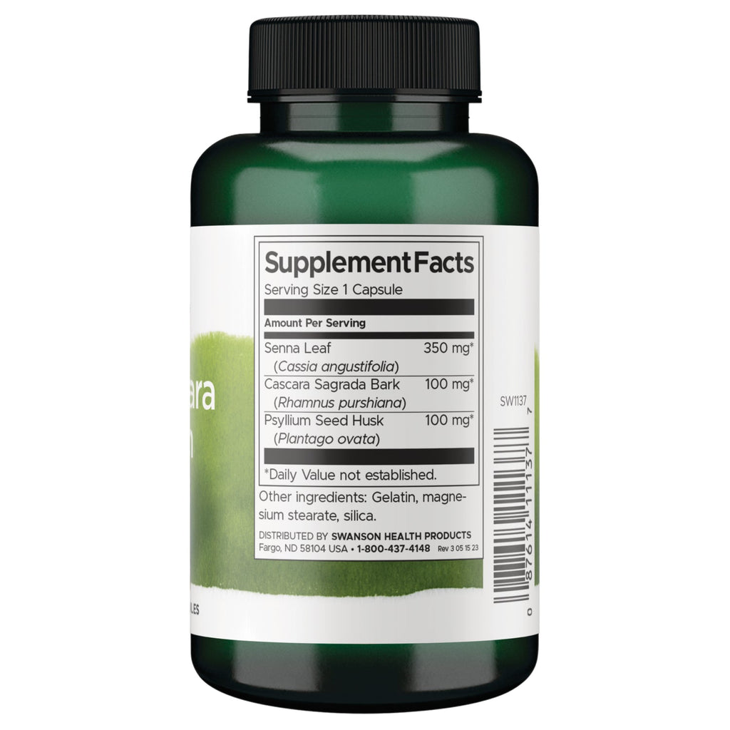 Senna, Cascara & Psyllium Complex