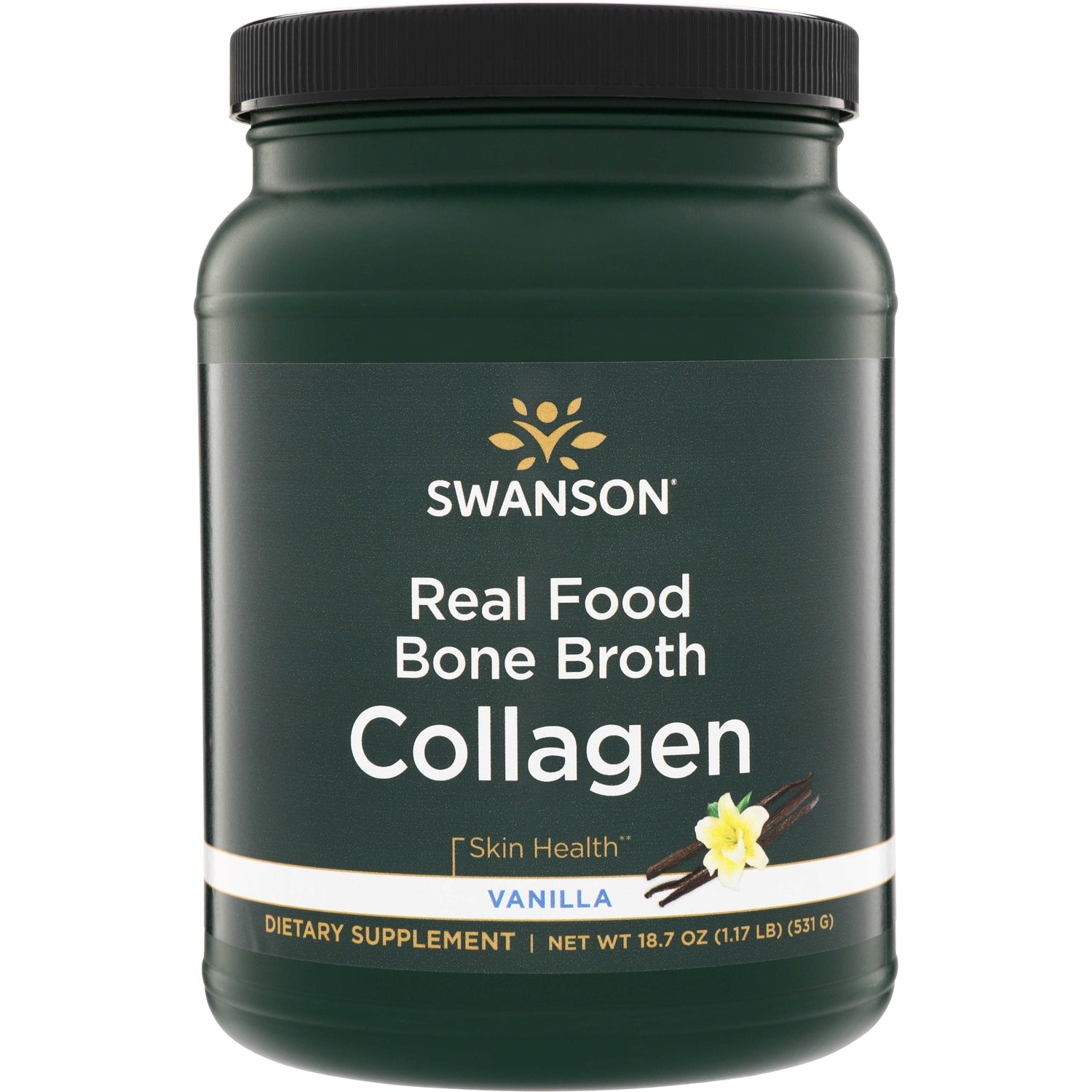 Real Food Bone Broth Collagen - Vanilla