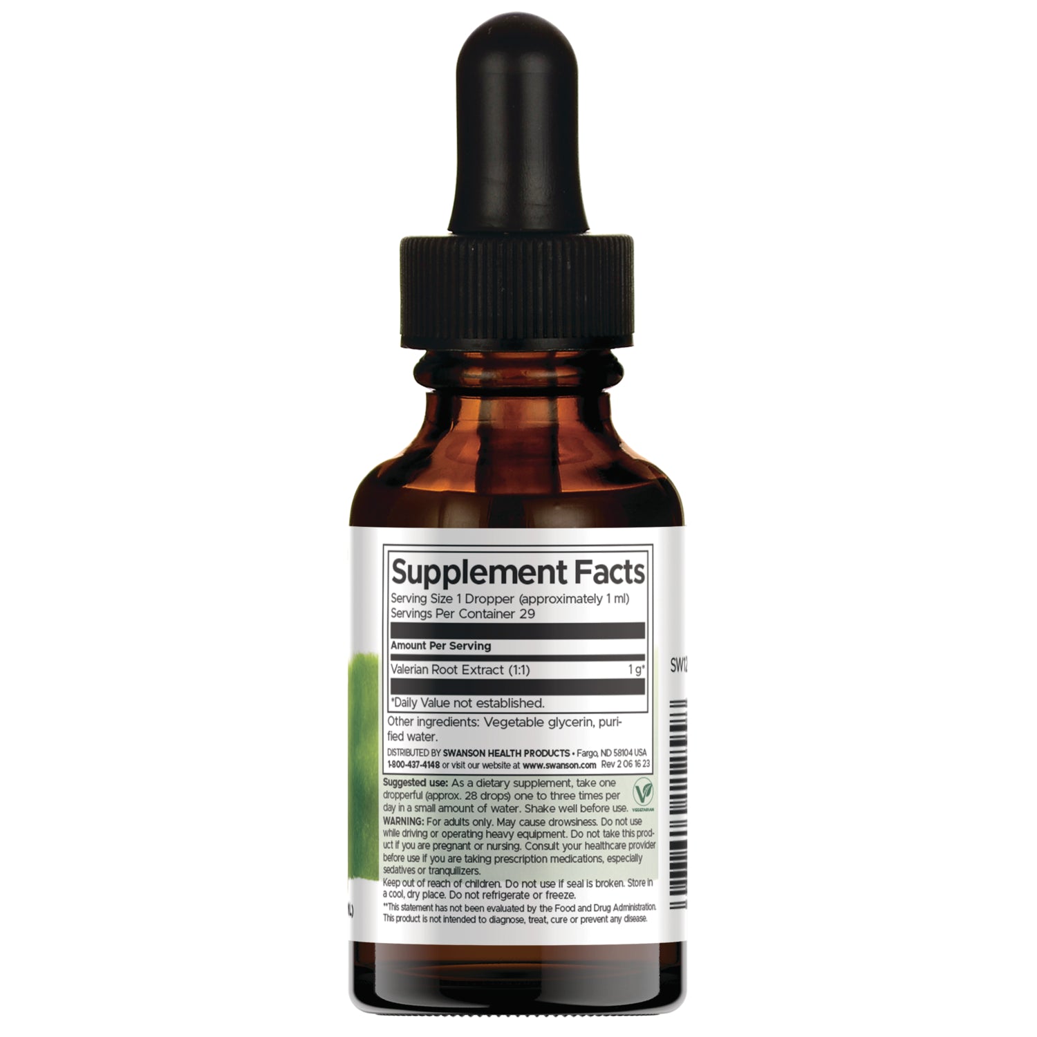 Valerian Root Liquid Extract - Alcohol & Sugar Free