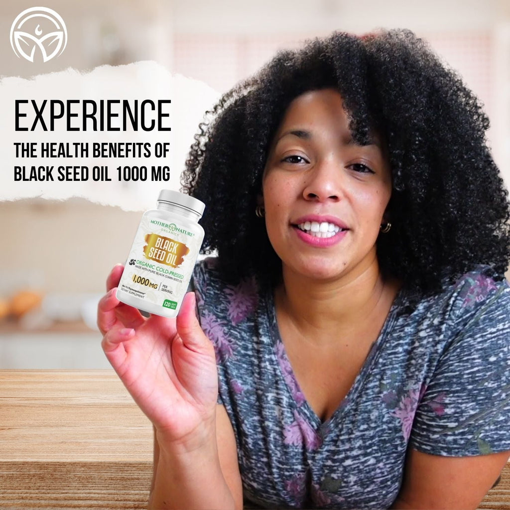 Black Seed Oil Capsules 1,000mg (Softgel)
