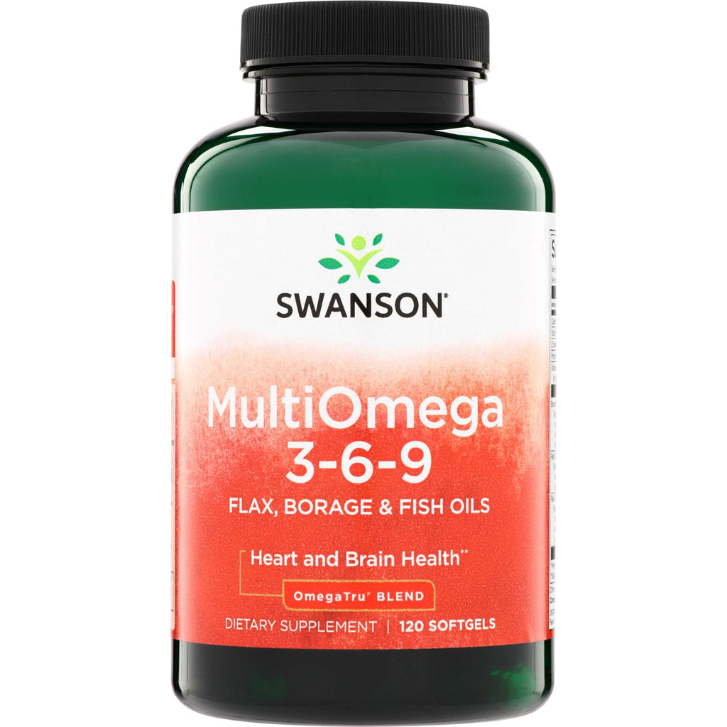 MultiOmega 3-6-9 Flax, Borage & Fish Oils - OmegaTru Blend